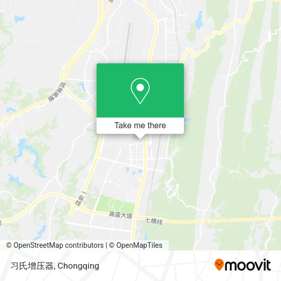习氏增压器 map