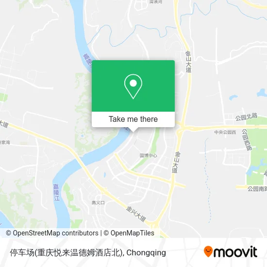 停车场(重庆悦来温德姆酒店北) map