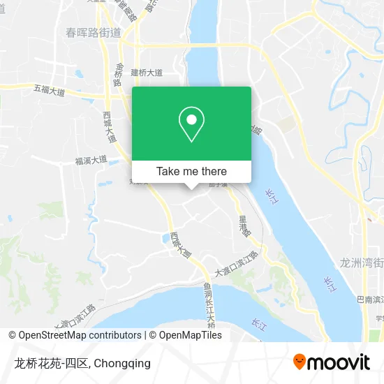 龙桥花苑-四区 map