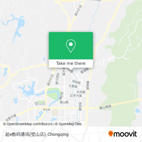 超e数码通讯(璧山店) map
