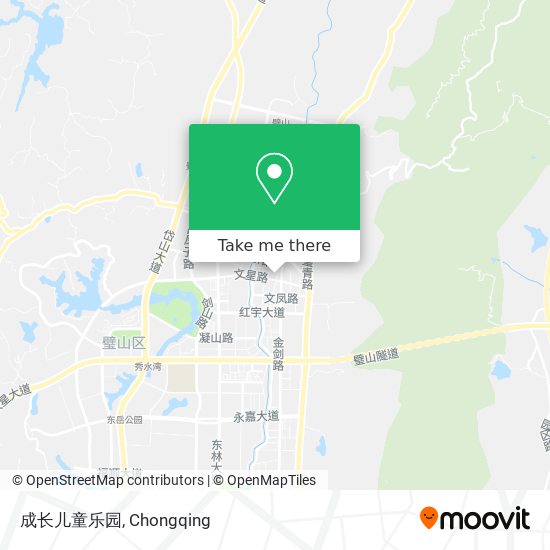 成长儿童乐园 map