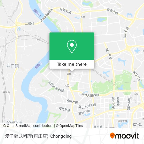 爱子韩式料理(康庄店) map