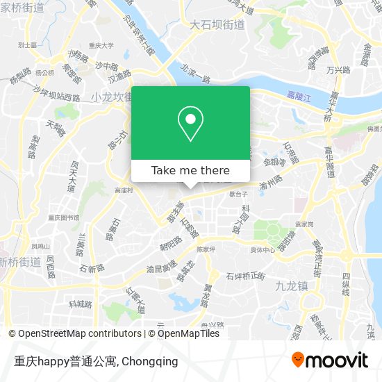 重庆happy普通公寓 map