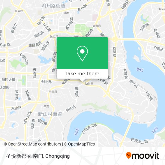 圣悦新都-西南门 map