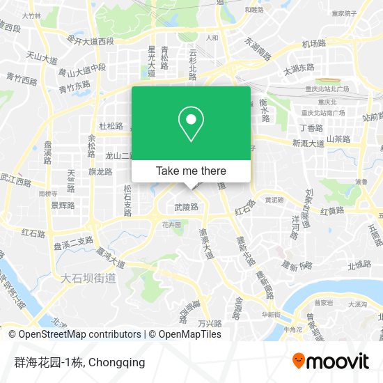 群海花园-1栋 map