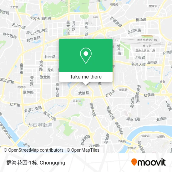 群海花园-1栋 map
