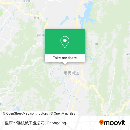 重庆华远机械工业公司 map
