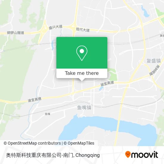 奥特斯科技重庆有限公司-南门 map