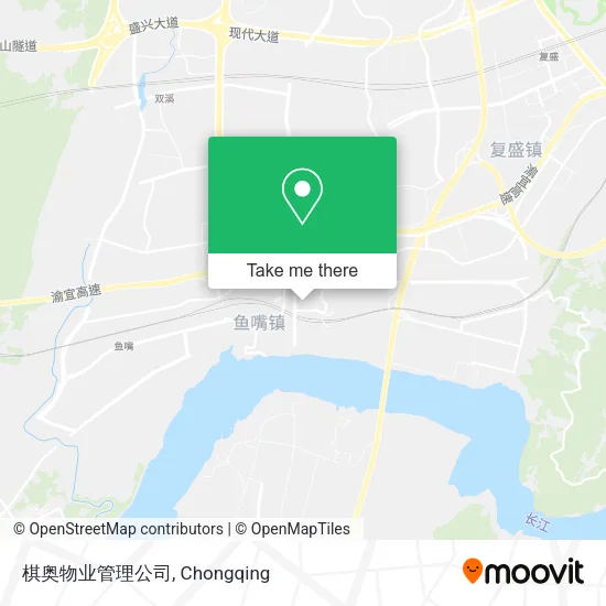 棋奥物业管理公司 map