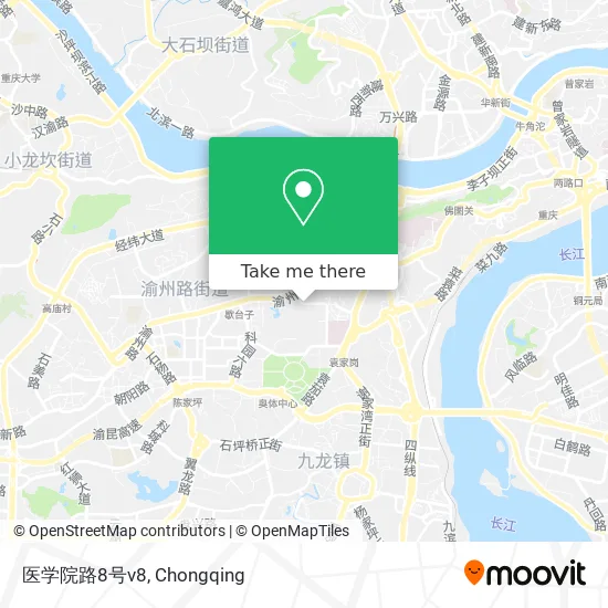 医学院路8号v8 map