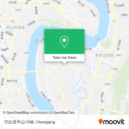 巴比亚半山-10栋 map