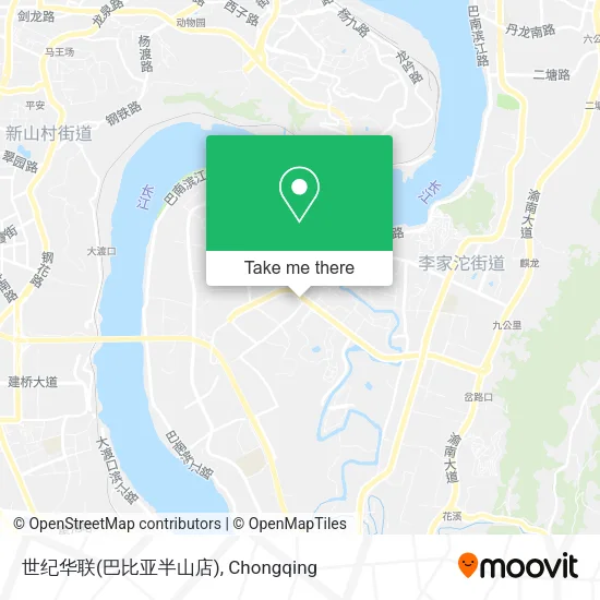 世纪华联(巴比亚半山店) map