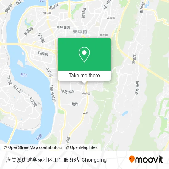 海棠溪街道学苑社区卫生服务站 map