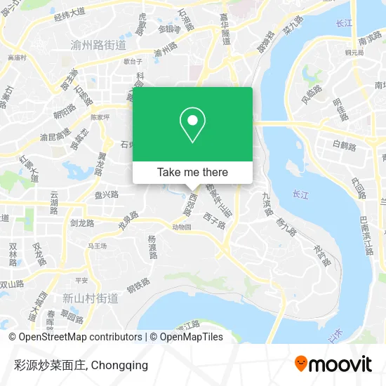 彩源炒菜面庄 map