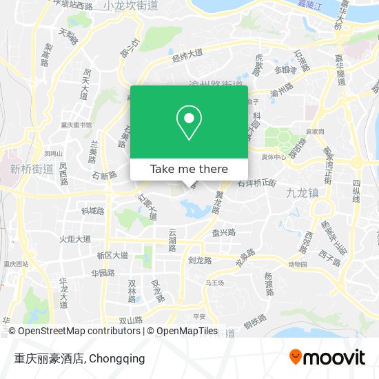 重庆丽豪酒店 map