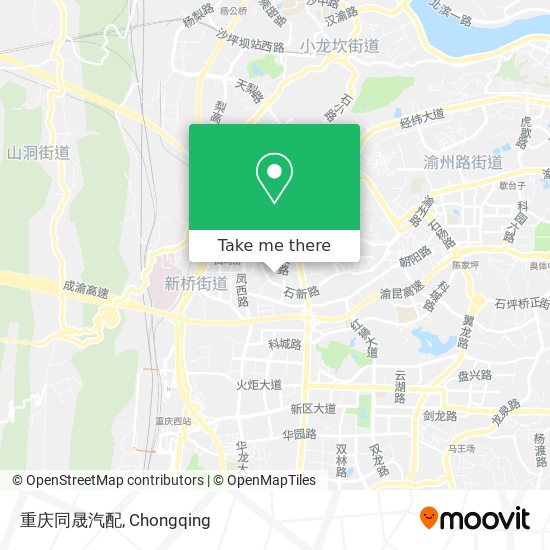 重庆同晟汽配 map