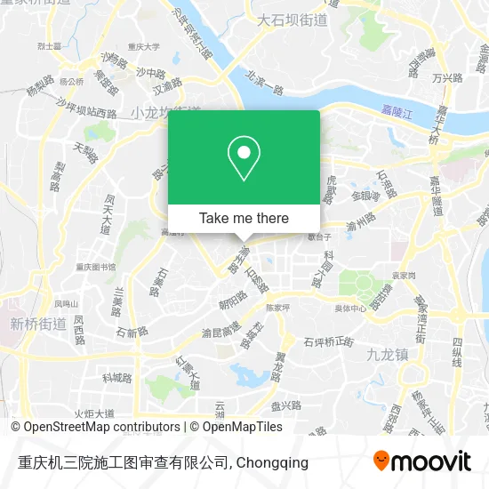 重庆机三院施工图审查有限公司 map
