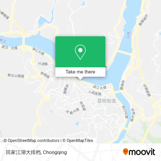 田家江湖大排档 map