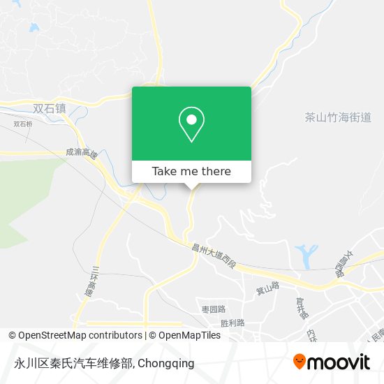 永川区秦氏汽车维修部 map