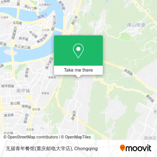 无届青年餐馆(重庆邮电大学店) map
