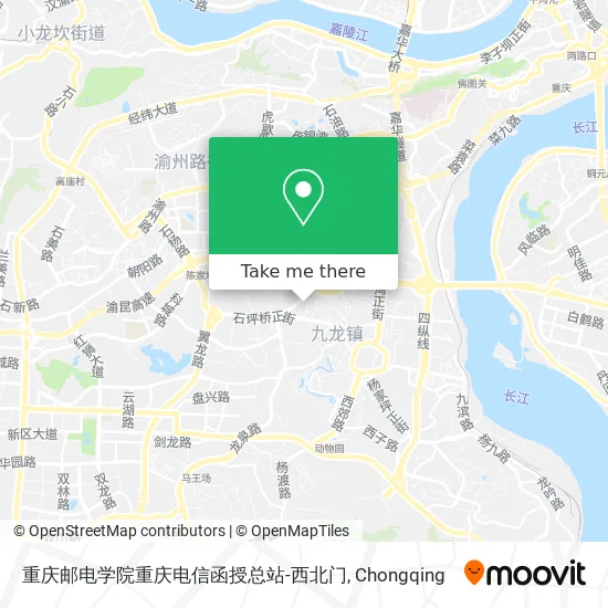 重庆邮电学院重庆电信函授总站-西北门 map