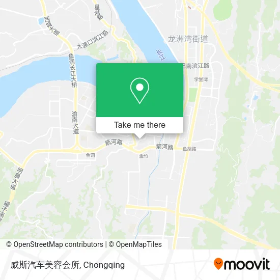 威斯汽车美容会所 map