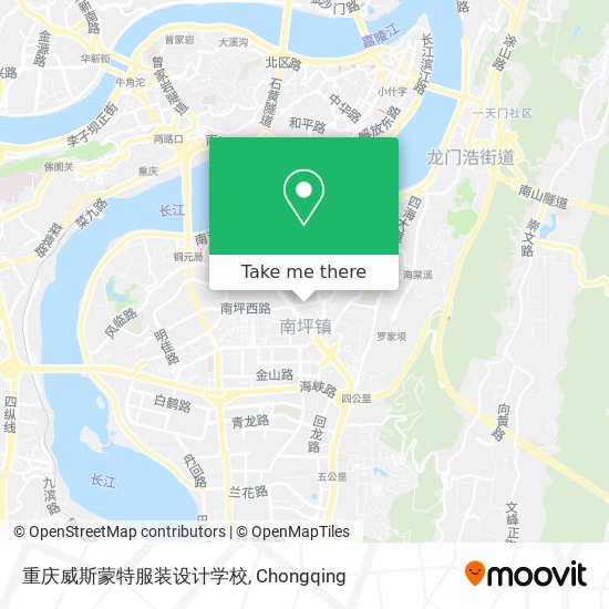 重庆威斯蒙特服装设计学校 map