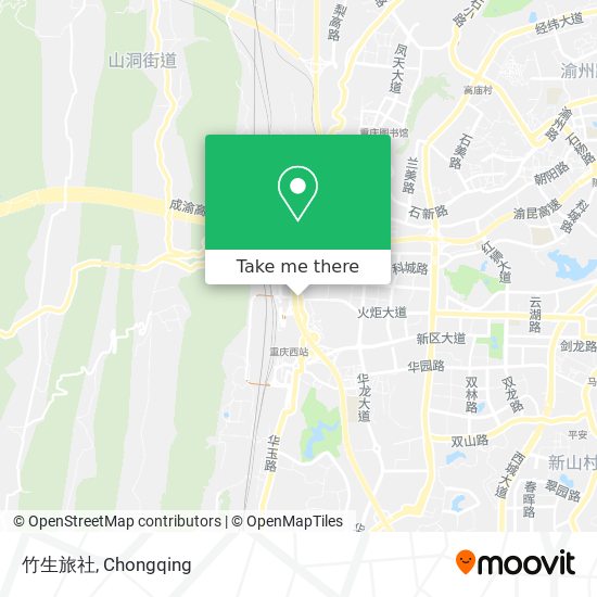 竹生旅社 map