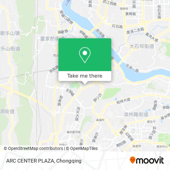 ARC CENTER PLAZA map
