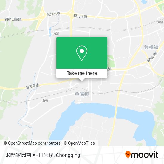 和韵家园南区-11号楼 map