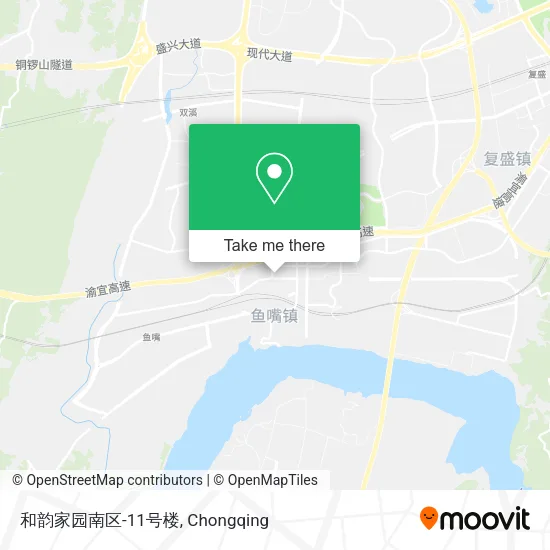 和韵家园南区-11号楼 map
