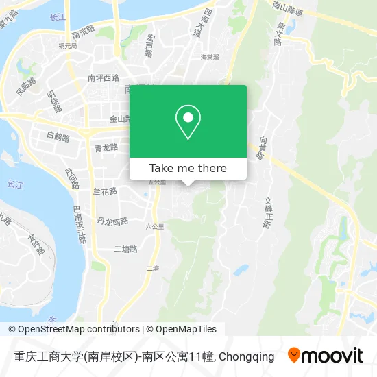 重庆工商大学(南岸校区)-南区公寓11幢 map