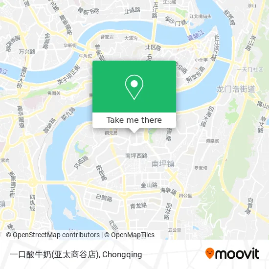 一口酸牛奶(亚太商谷店) map