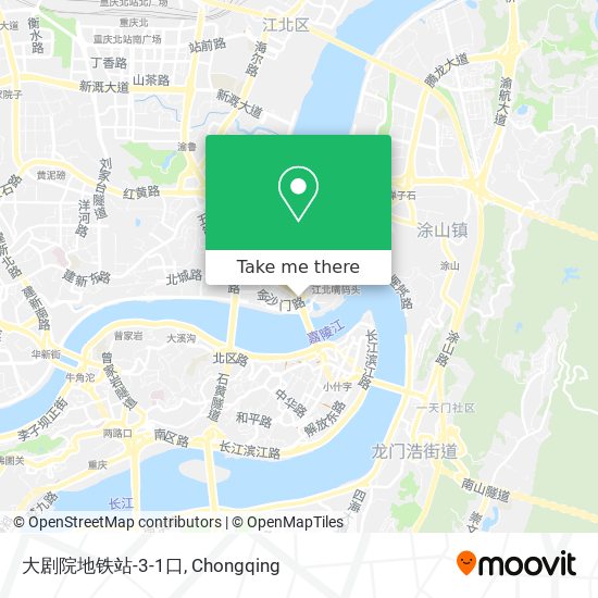 大剧院地铁站-3-1口 map
