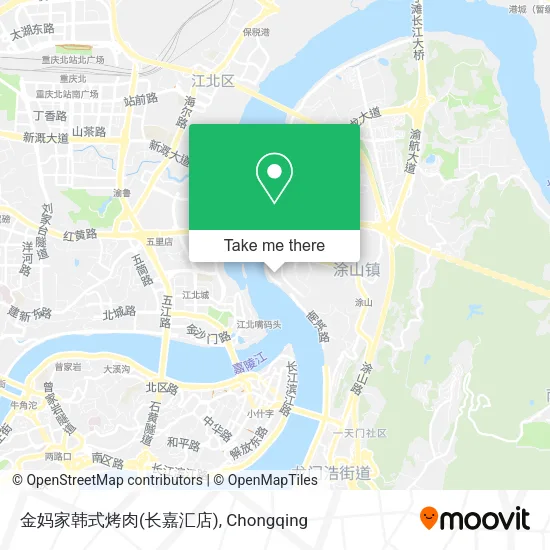 金妈家韩式烤肉(长嘉汇店) map