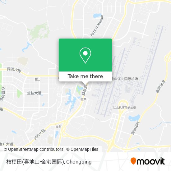 桔梗田(喜地山·金港国际) map