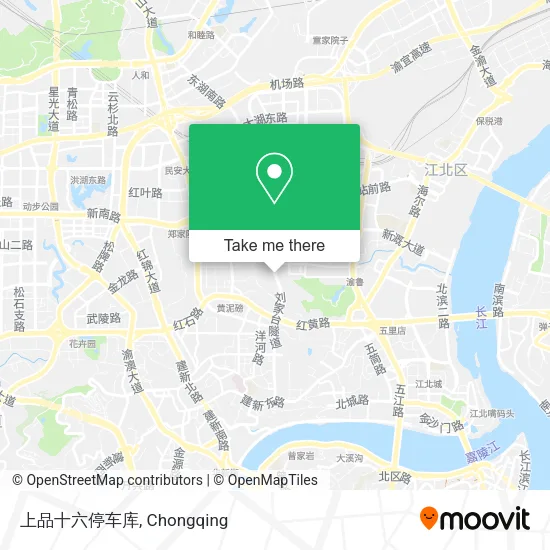 上品十六停车库 map