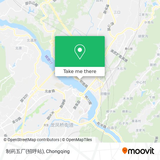 制药五厂(招呼站) map