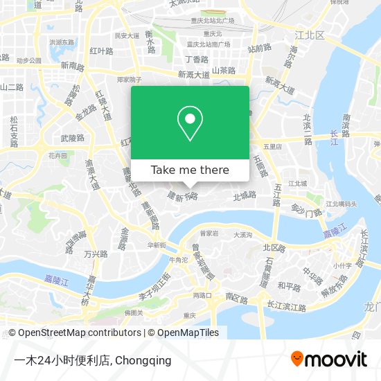 一木24小时便利店 map