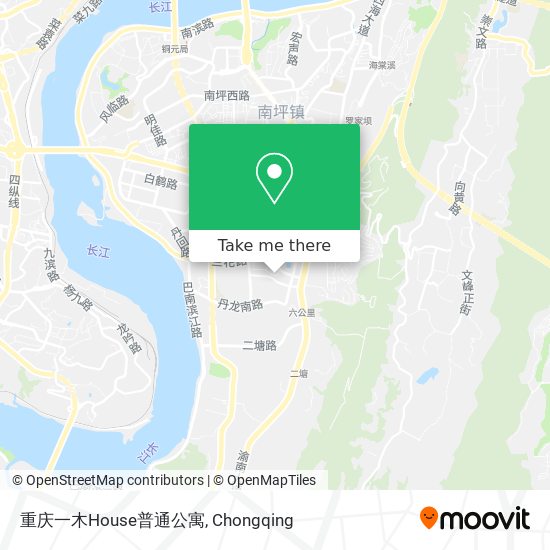重庆一木House普通公寓 map
