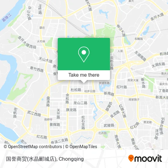 国誉商贸(水晶郦城店) map