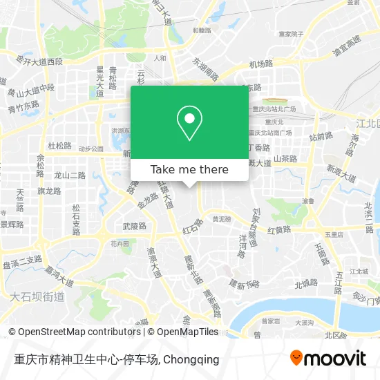 重庆市精神卫生中心-停车场 map