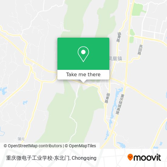 重庆微电子工业学校-东北门 map