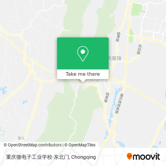 重庆微电子工业学校-东北门 map