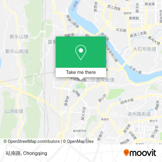站南路 map