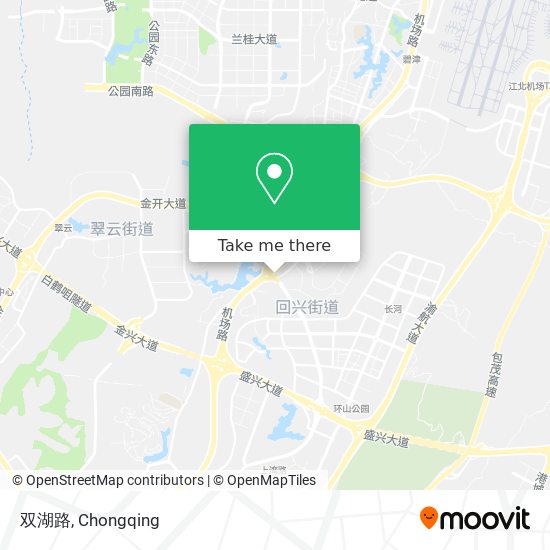 双湖路 map