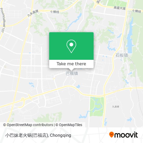 小巴妹老火锅(巴福店) map