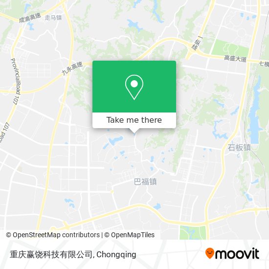 重庆赢饶科技有限公司 map
