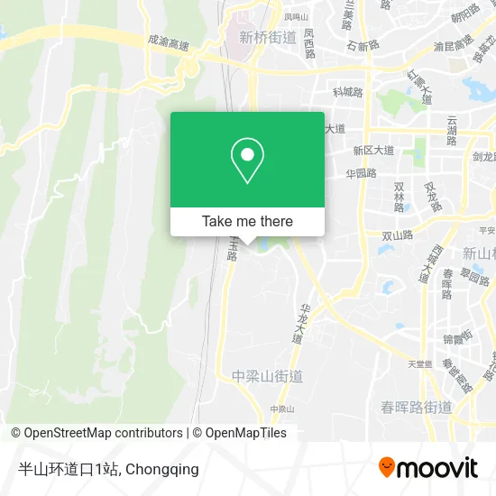 半山环道口1站 map