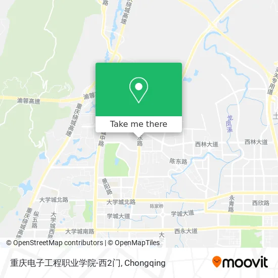 重庆电子工程职业学院-西2门 map